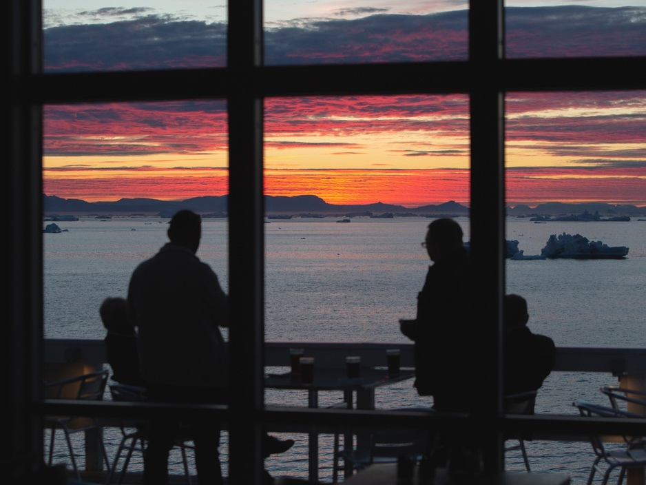 Hotel Icefiord - Restaurant Evening View