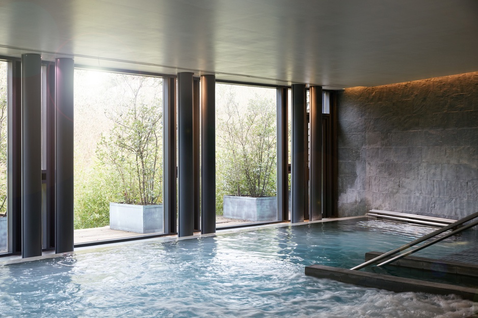 Lime Wood Hotel Herb House Spa Indoor Hydro Pool