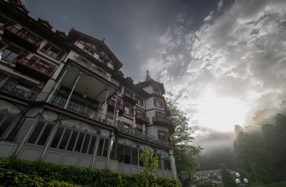 Grandhotel Giessbach Building's Facade