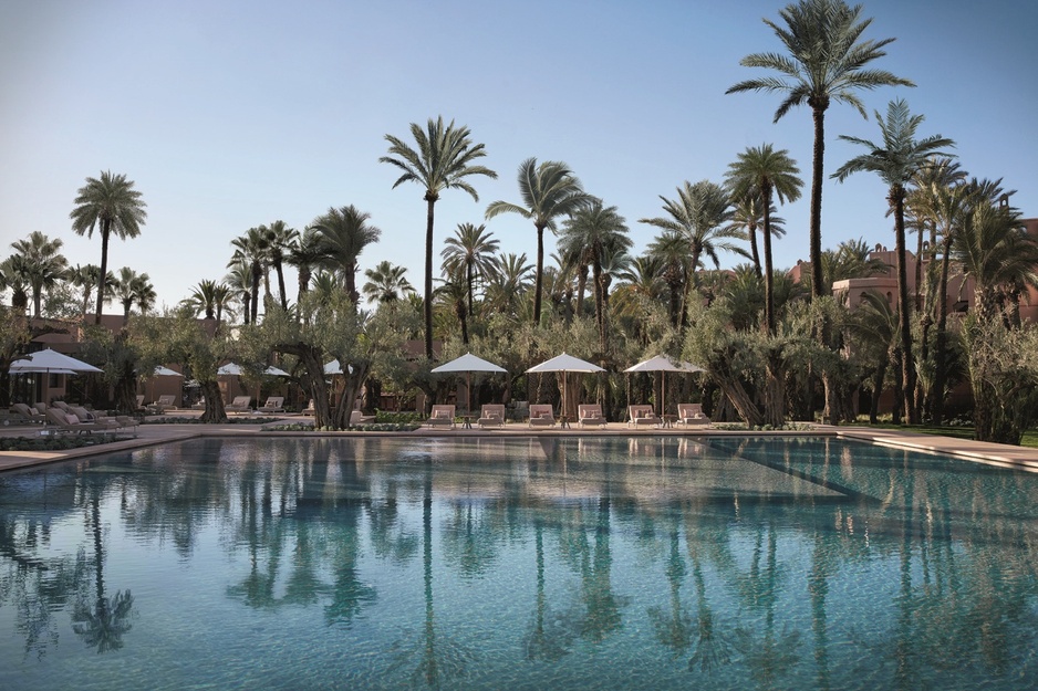 Royal Mansour Marrakech swimming pool