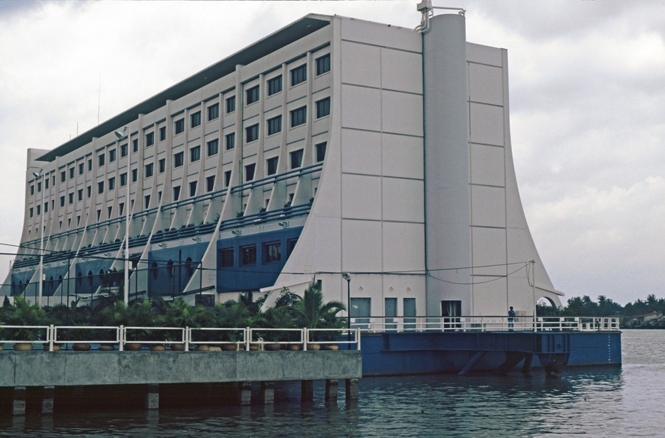 Saigon Floating Hotel in Ho Chi Minh City in 1991