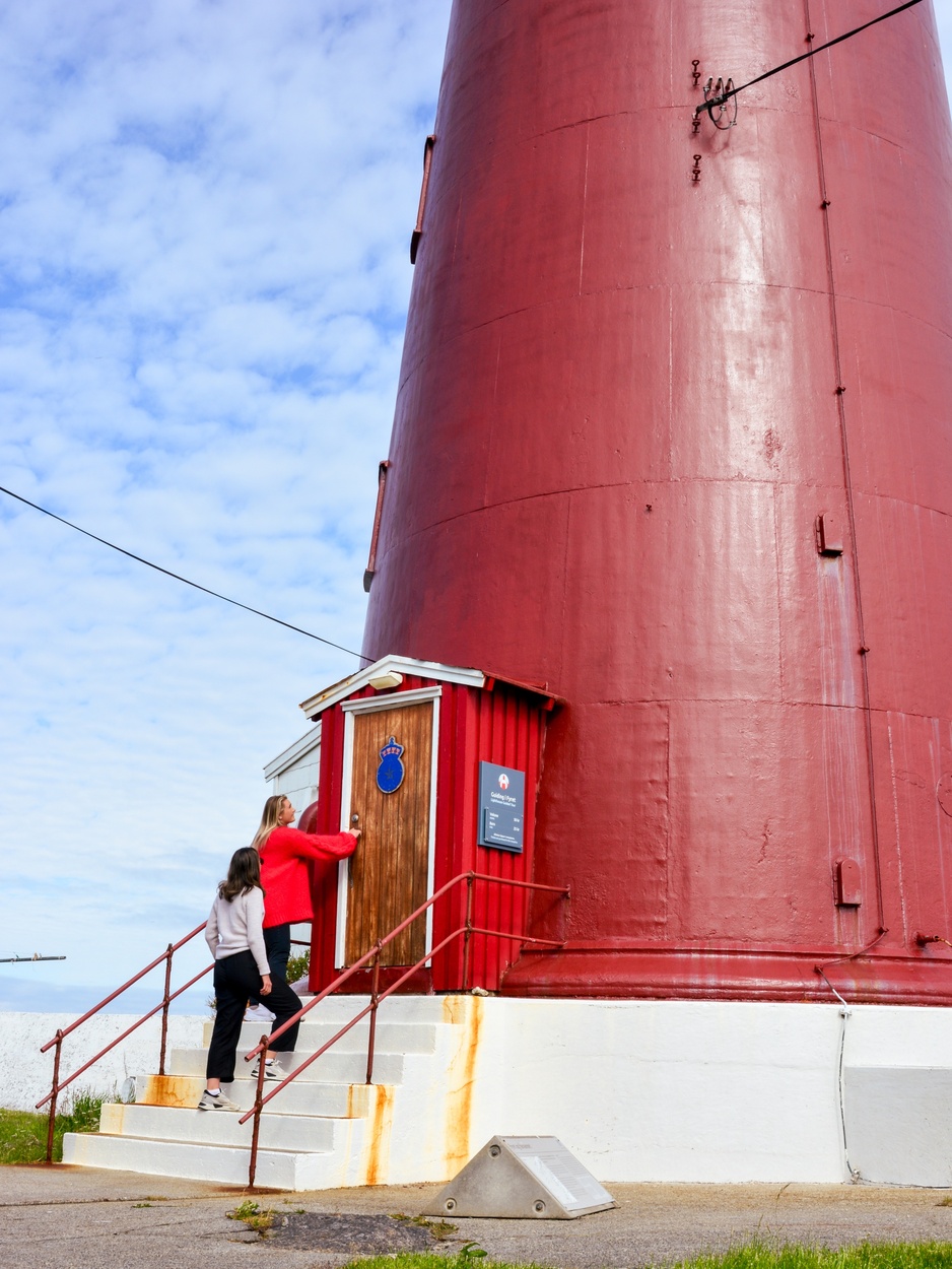 Tranøy Fyr Lighthouse Front Door