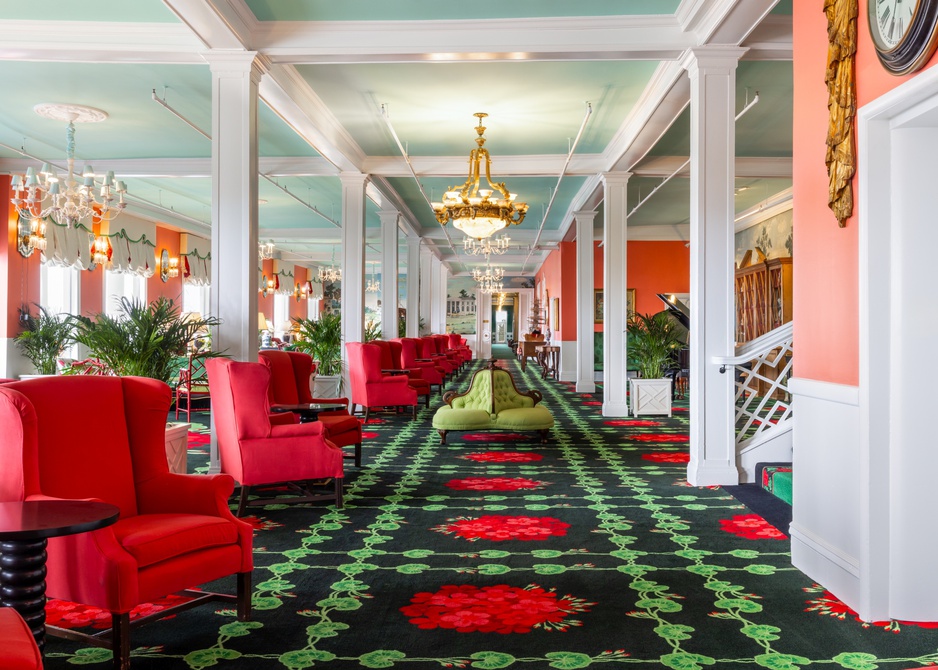 Grand Hotel Parlor Vibrant Colors