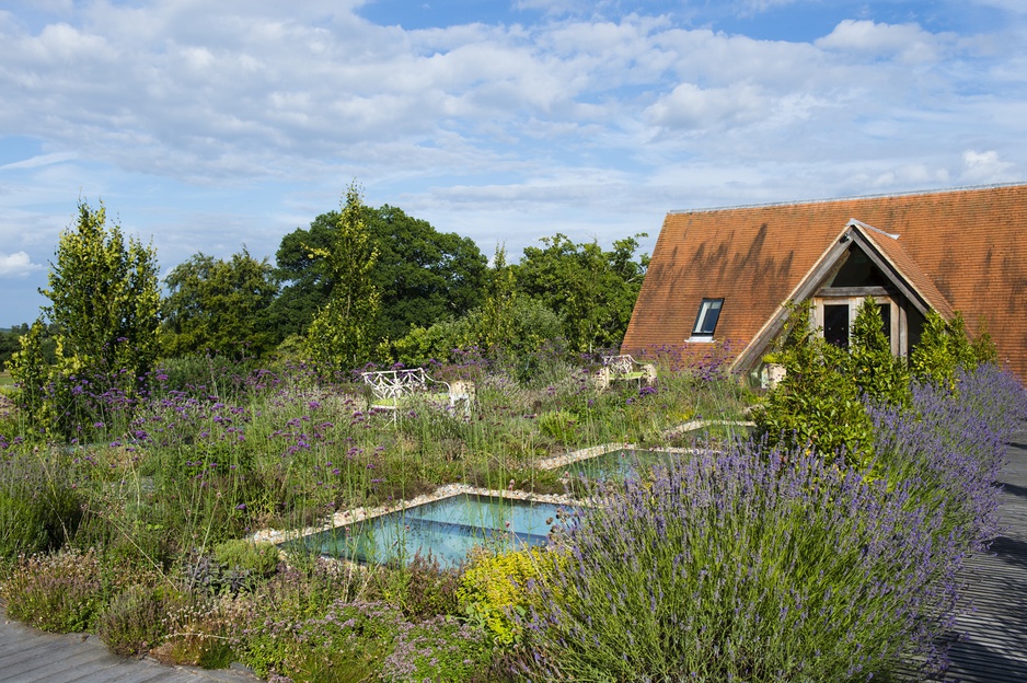 Lime Wood Hotel Herb House Rooftop Garden
