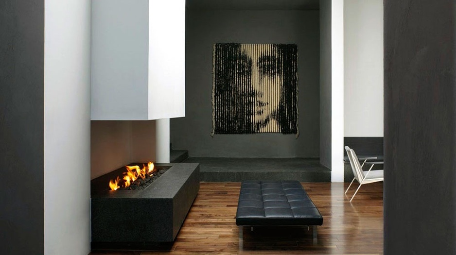 Distrito Capital fireplace