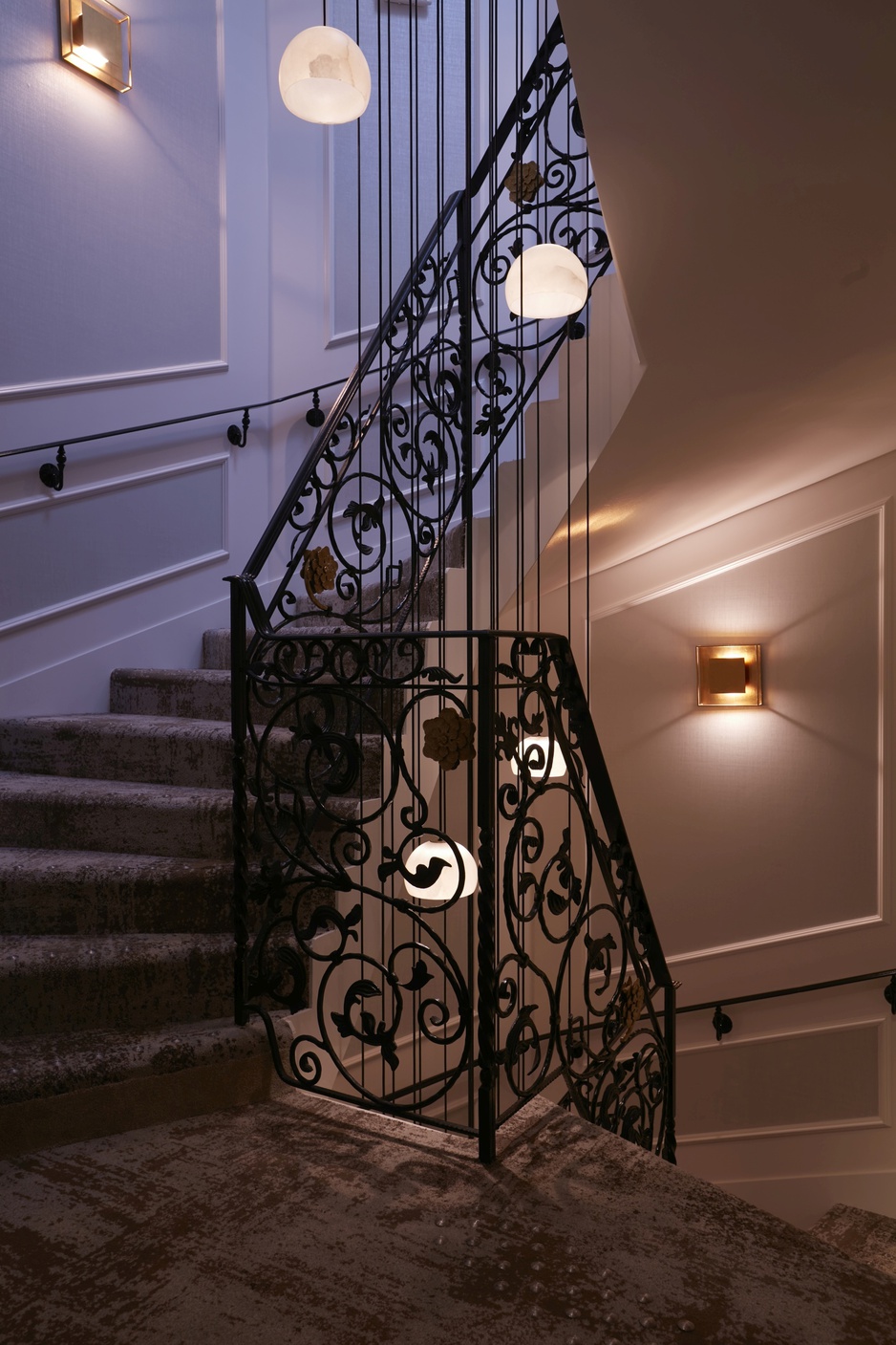 Paris j'Adore Hotel Staircase