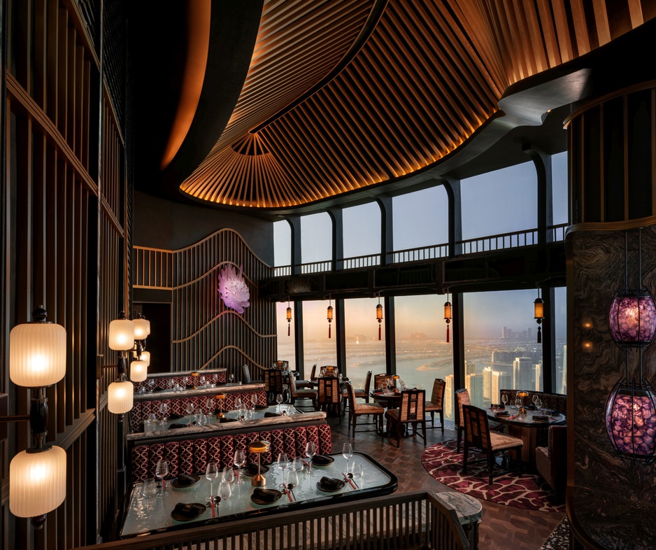 Ciel Dubai Marina Hotel Tattu Level 74 Black Dragon