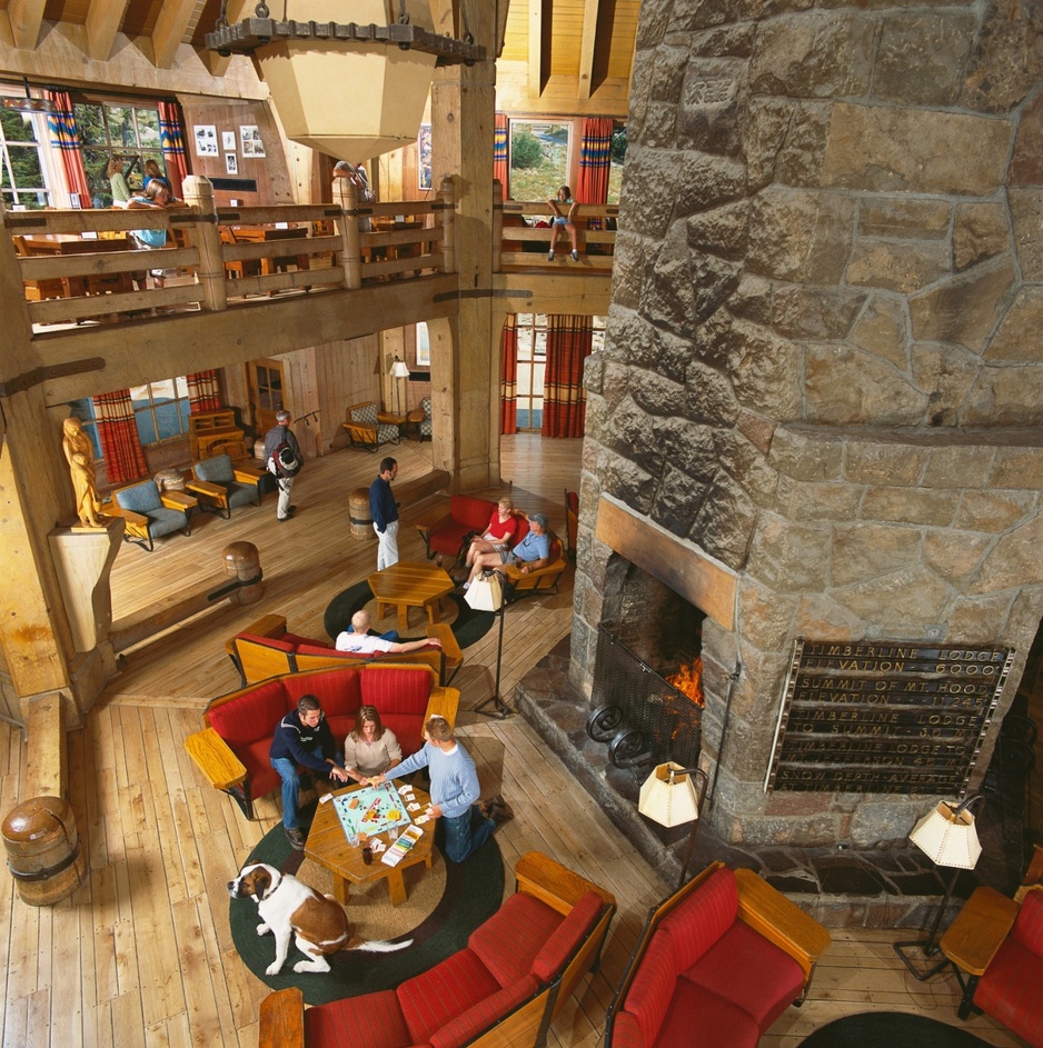 Timberline Lodge Lobby