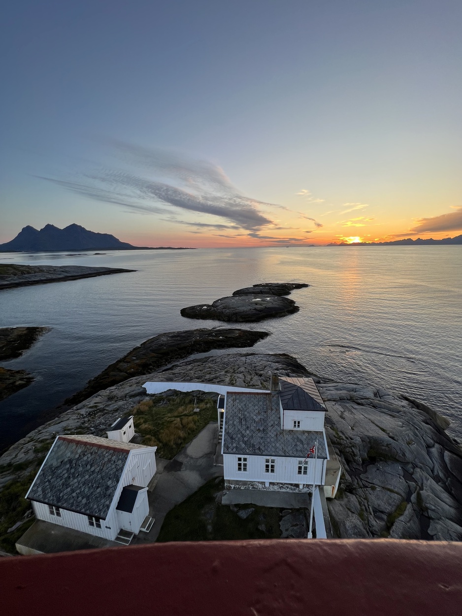 Tranøy Fyr Lighthouse View