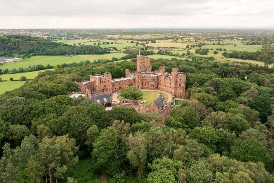 Peckforton Castle Aerial