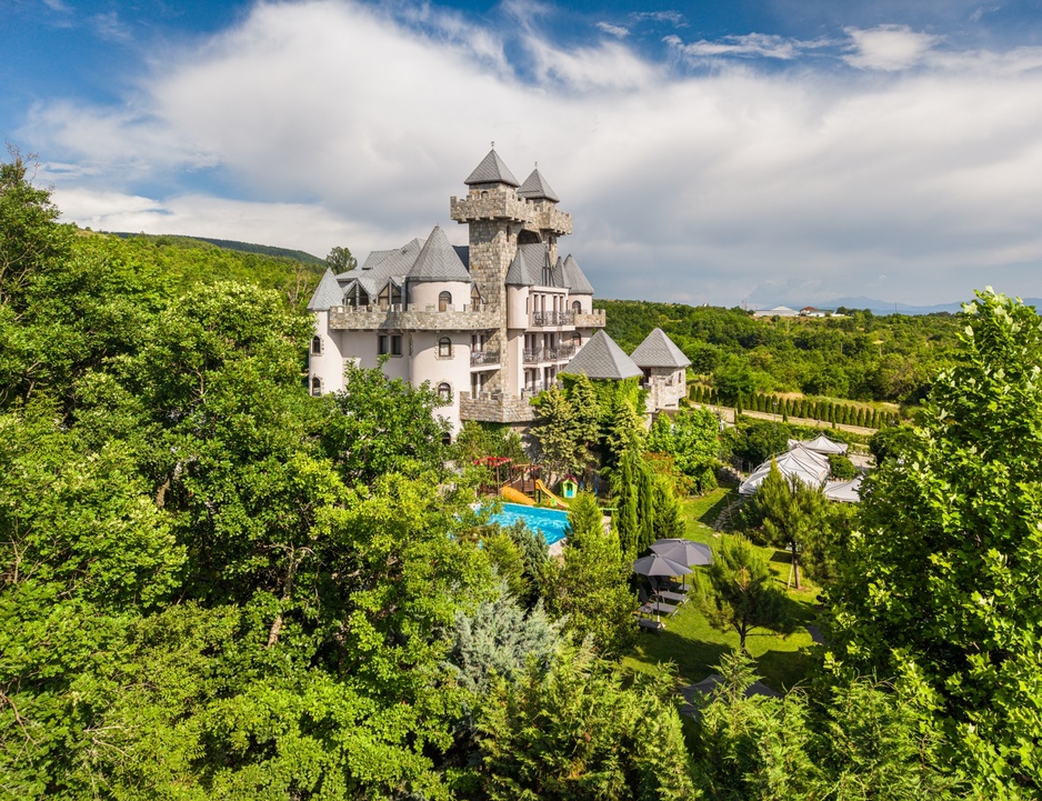Royal Valentina Castle Surrounded by the Forest