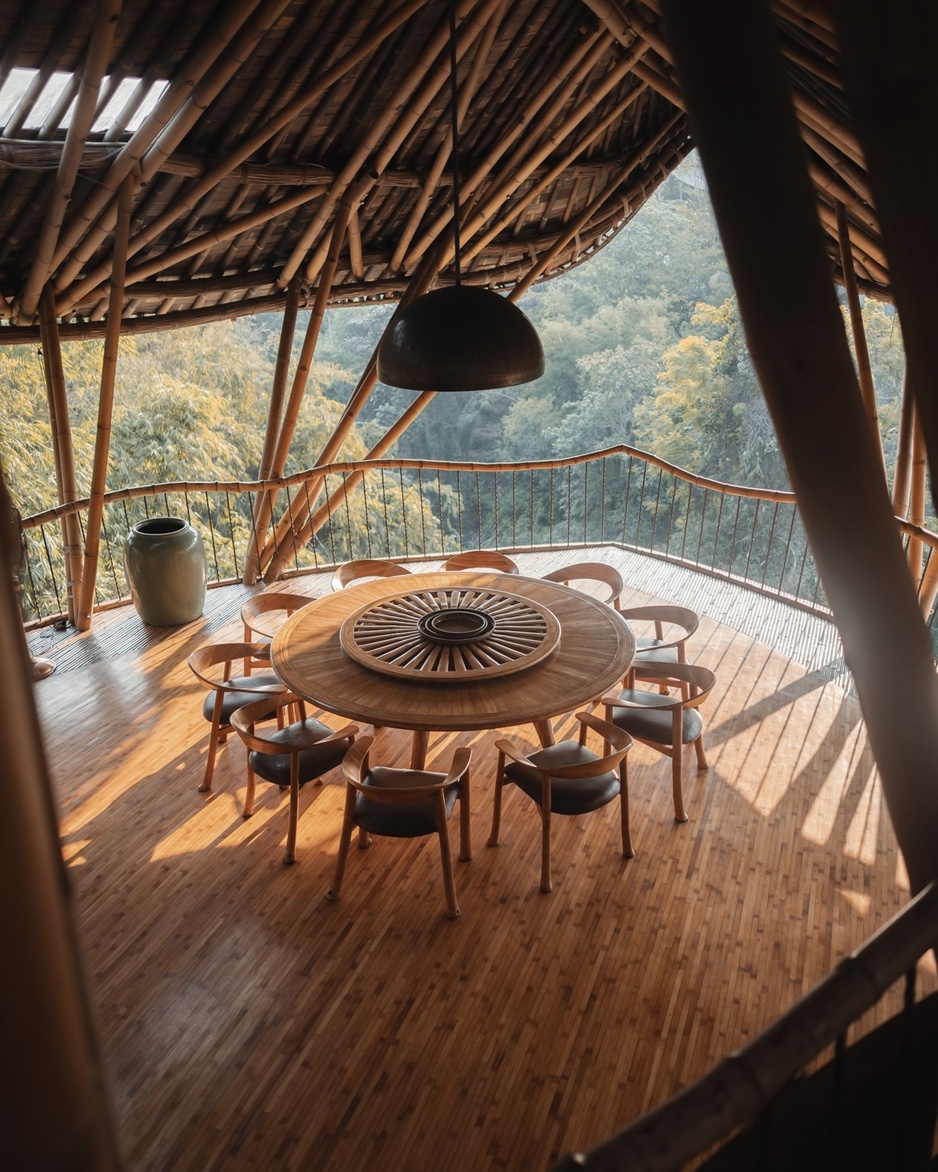 Aura House Bali Dining Terrace