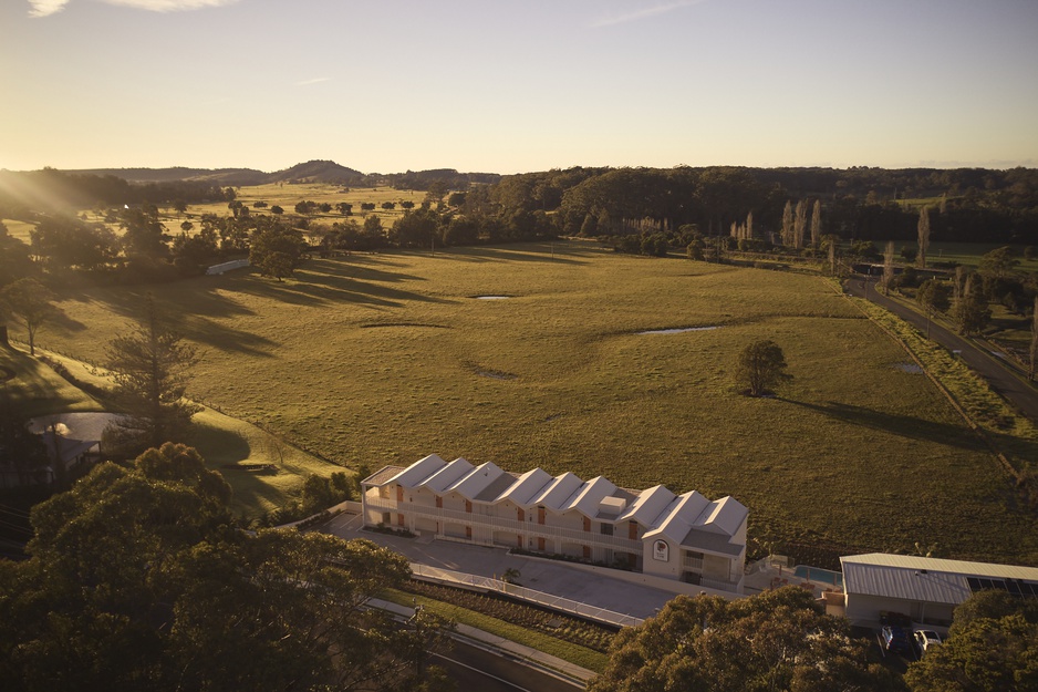 The Berry View Aerial View