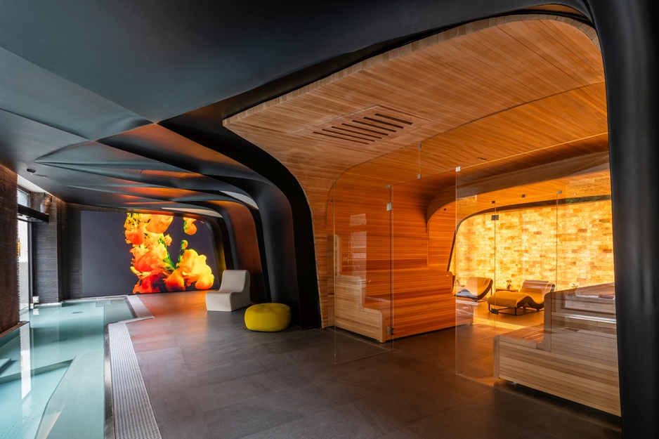 ROMEO Hotel Roma - A SPA Sisley Paris - Sauna and Salt Room