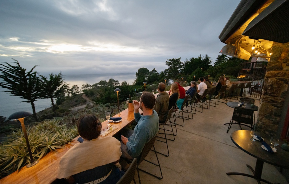 Treebones Resort - The Lodge Restaurant Terrace