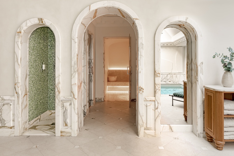 Saint James Paris spa hammam