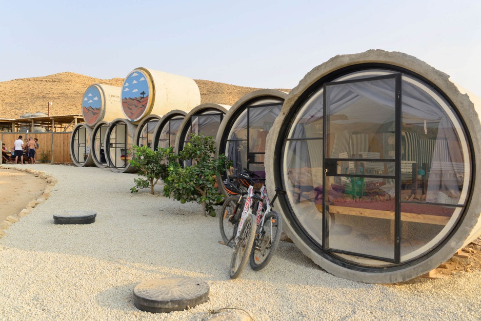 The Tube Hostel Pipe Cabins