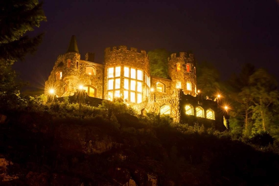Highlands Castle at Night
