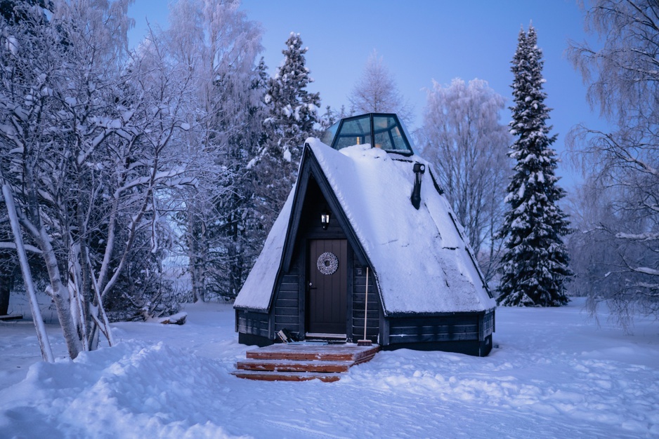Apukka Resort Komsio Glass Igloo Suite