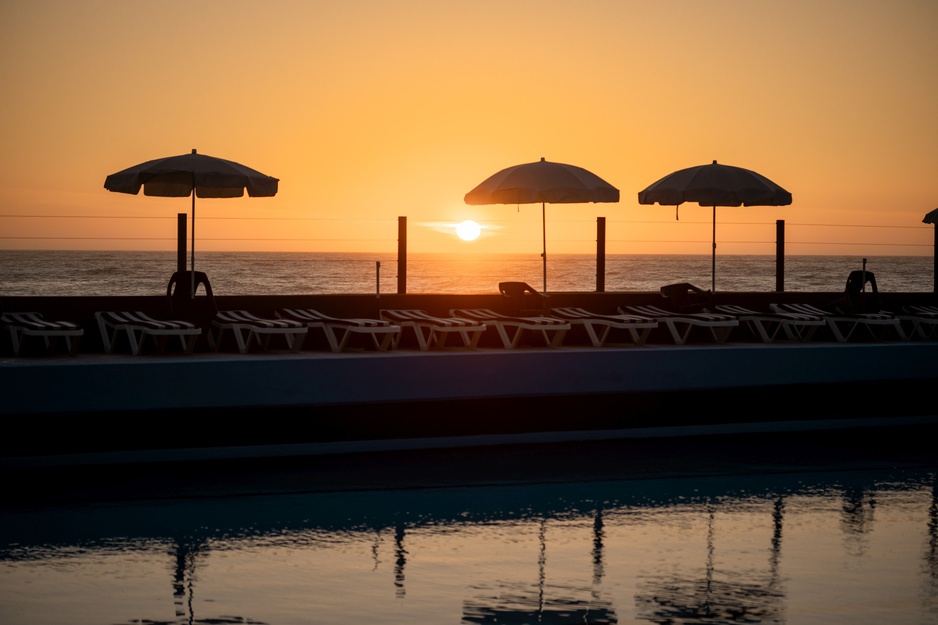 Ocean Pool Sunset