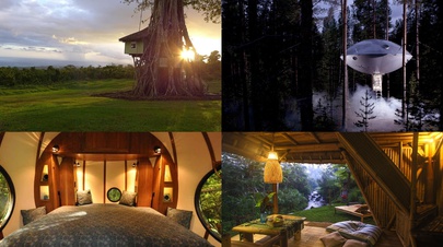 The 16 Unique Treehouse Hotel Designs