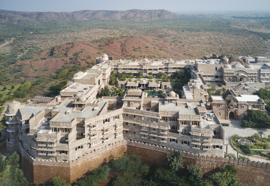 Six Senses Fort Barwara Aerial