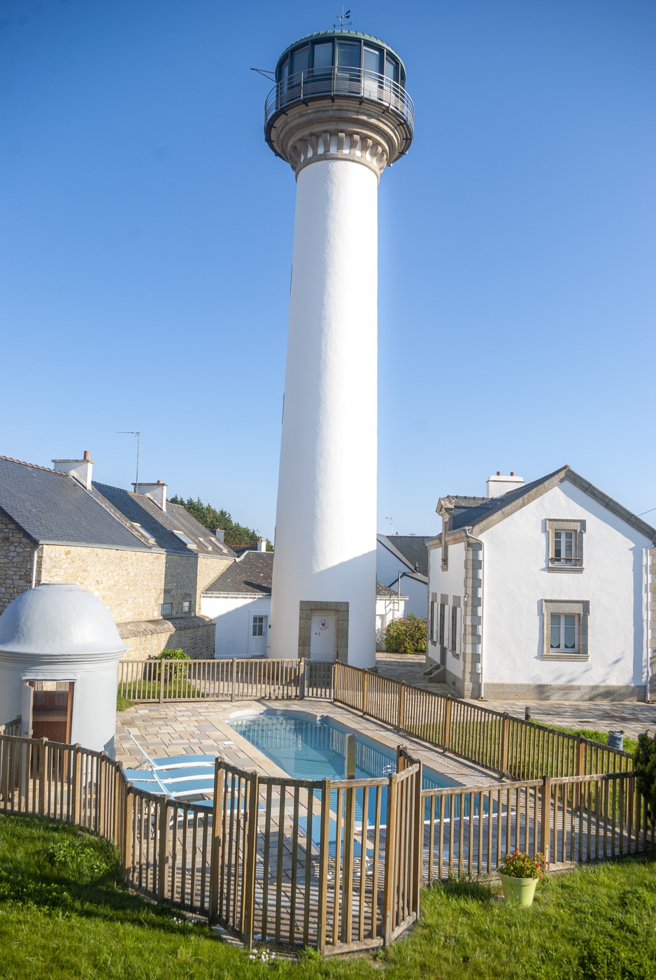 Kerbel Lighthouse with a Pool