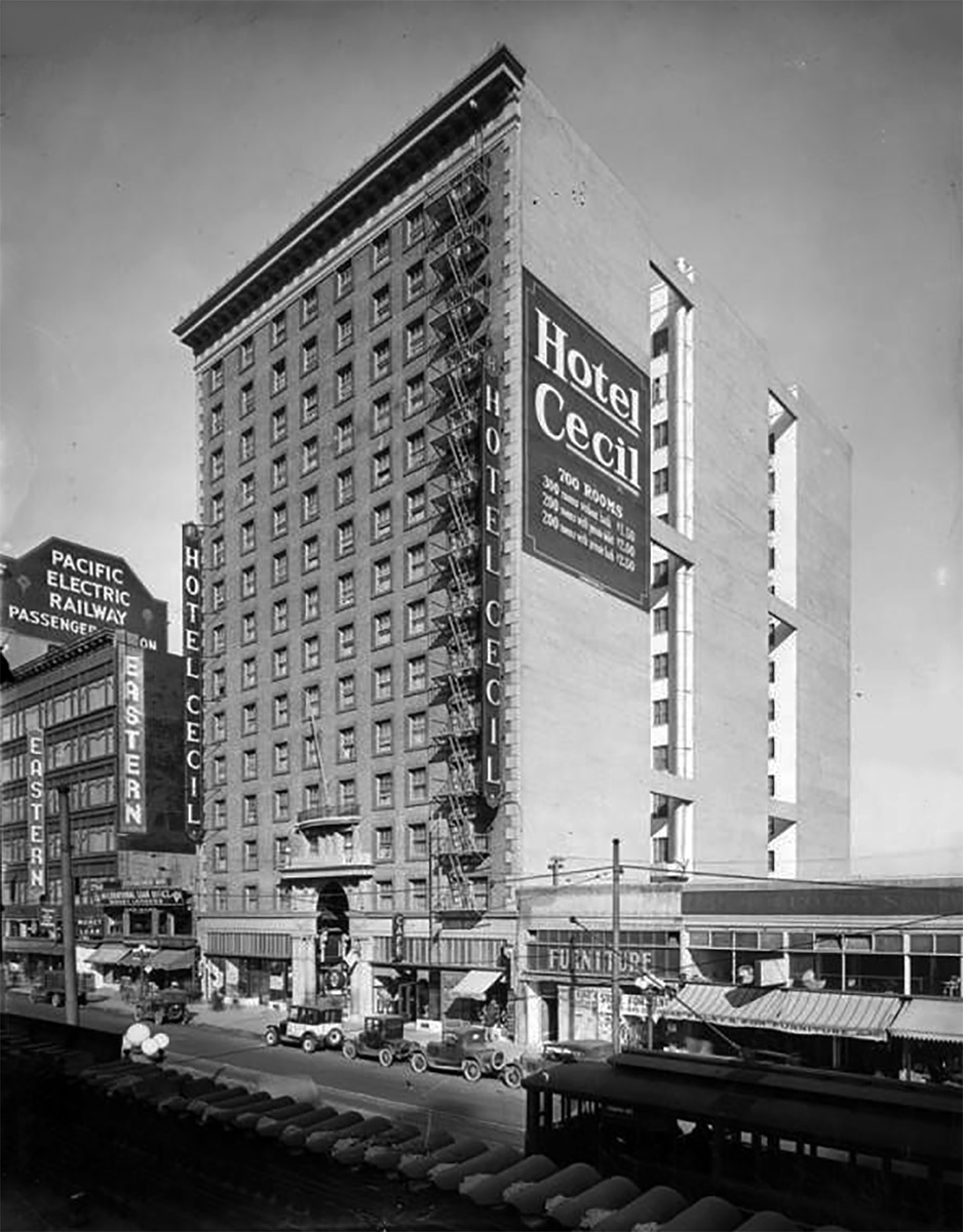 The Cecil Hotel in 1925