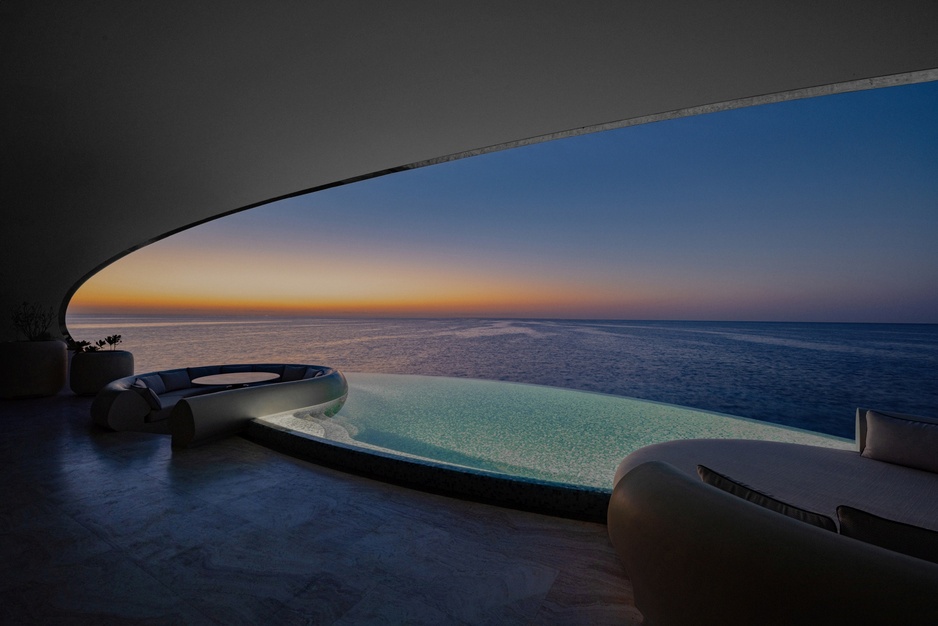 Shebara Resort - One Bedroom Water Villa Terrace