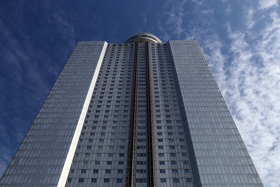 Yanggakdo International Hotel Facade