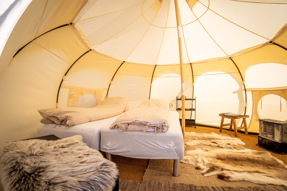 Camp Kangiusaq Tent Bedroom