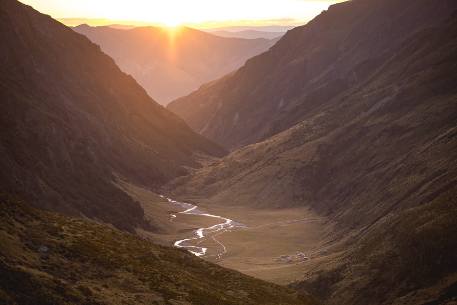 Sunrise Above the Valley