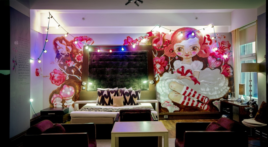 Hotel Klaus K - Design Hotel In Helsinki With Crazy Beds
