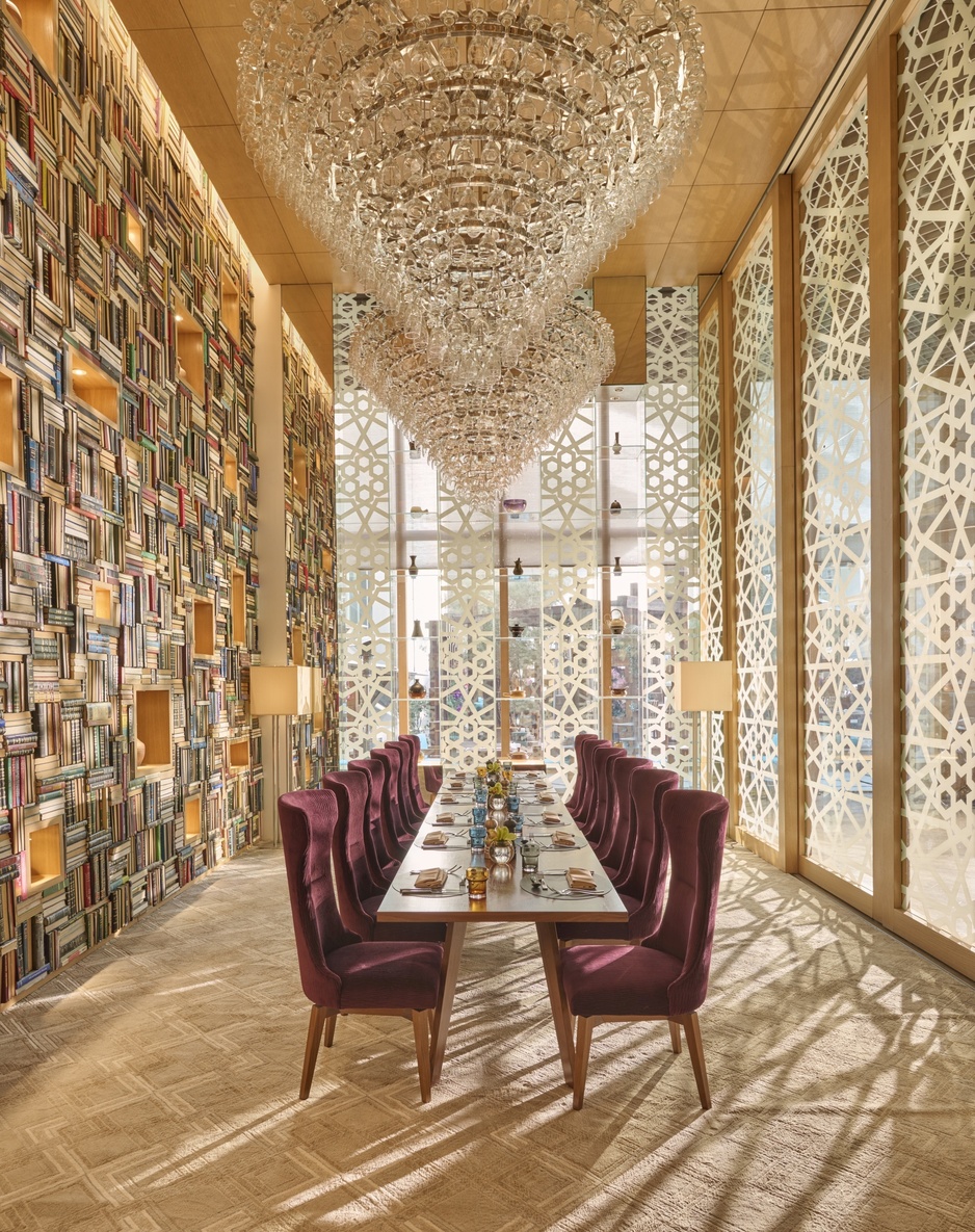 Mandarin Oriental Al Faisaliah Hotel Library