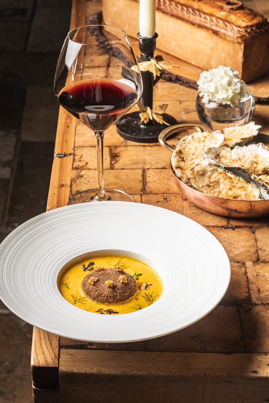 Domaine des Etangs - Dine Dyades Menu Spring