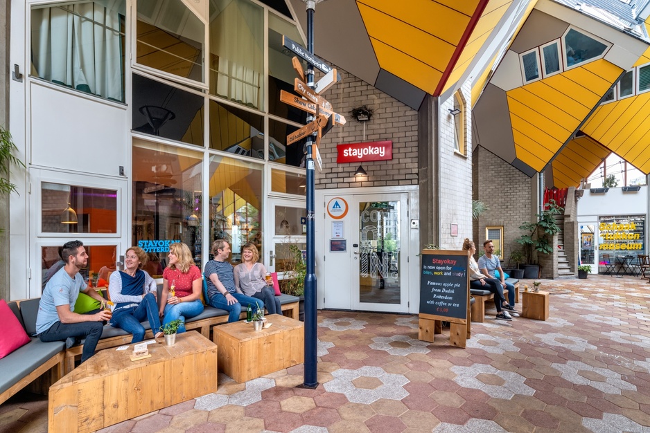 The Cube House, Hostel Rotterdam Terrace