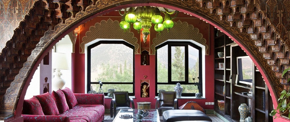 Kasbah Tamadot lounge