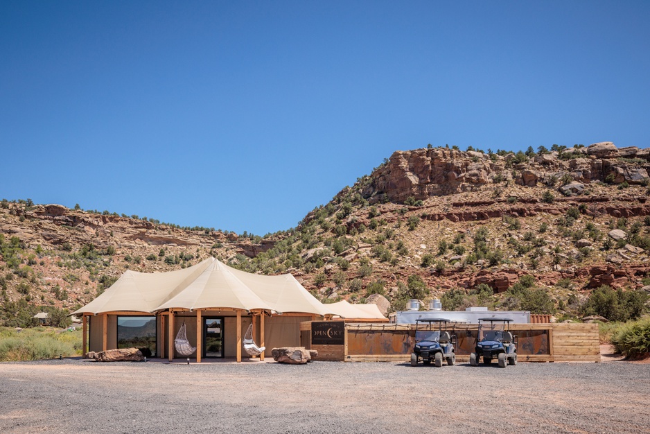 Open Sky Zion Resort Reception and Dune Buggies