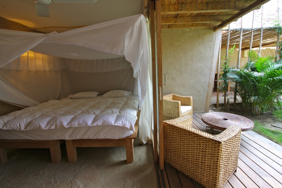 Eco Lodge Mancora hotel ground floor room