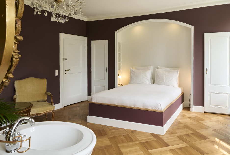 Auberge Aux 4 Vents La Belle Étoile Bed
