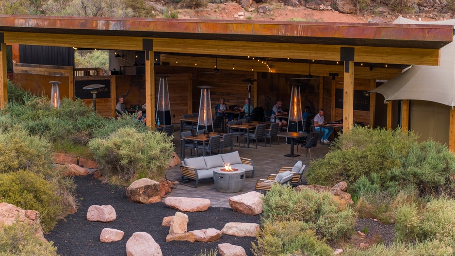 Open Sky Zion - Black Sage Indoor Dining