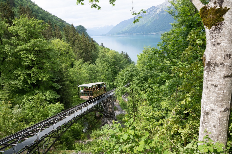 Giessbach Funicular & Lake Brienz
