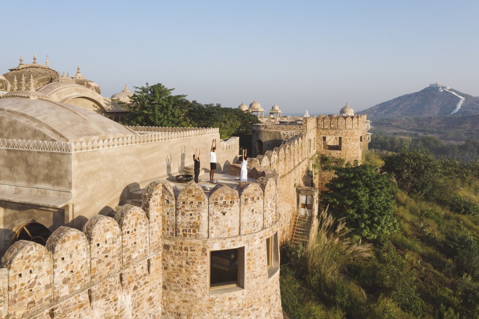 Sunrise Yoga at Fort Wall