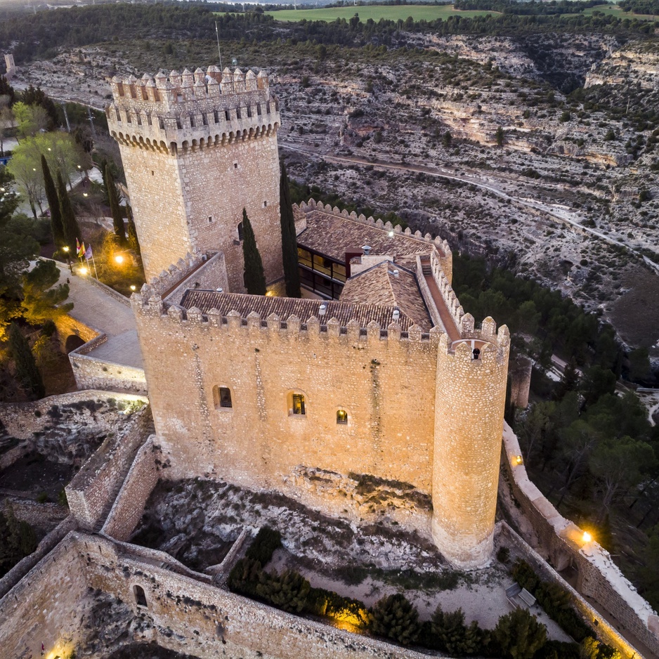 Parador de Alarcón in Cuenca, Spain
