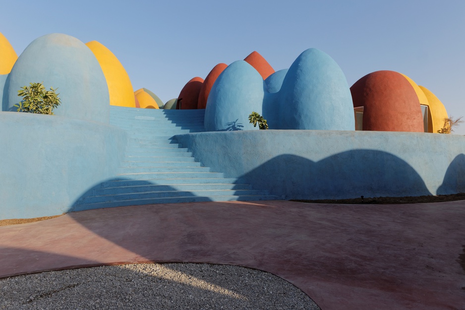 Clustered Community: The Field of Domes Forms an Elevated Neighborhood