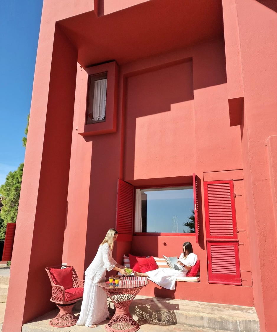 La Muralla Roja Loft Small Terrace