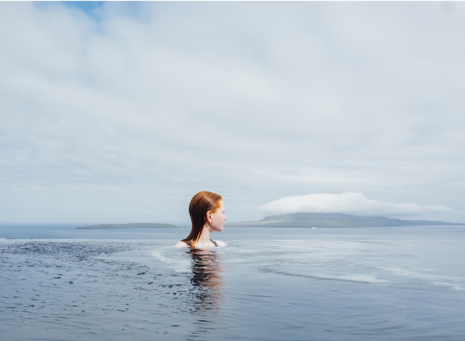 Hotel Foroyar - Spa House Pool Full Panorama