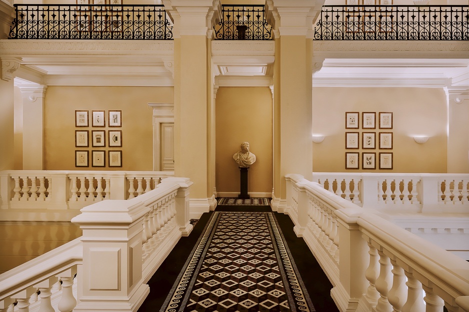 Saint James Paris staircase