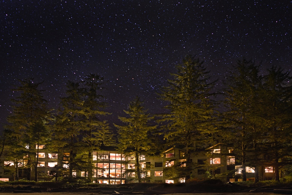 Wickaninnish Inn Building Starry Sky