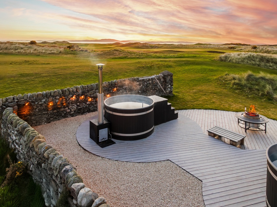 Another Place, The Machrie - Wild Garden Sauna Wood Fired Hot Tub